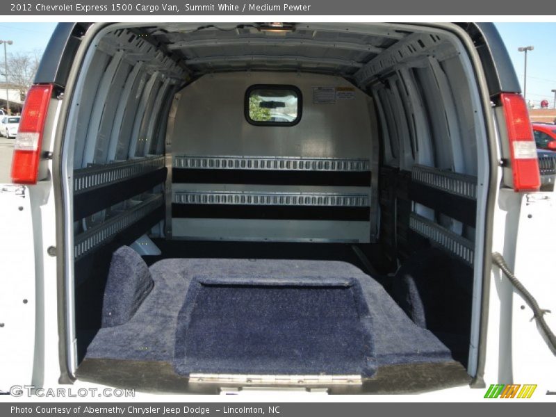 Summit White / Medium Pewter 2012 Chevrolet Express 1500 Cargo Van