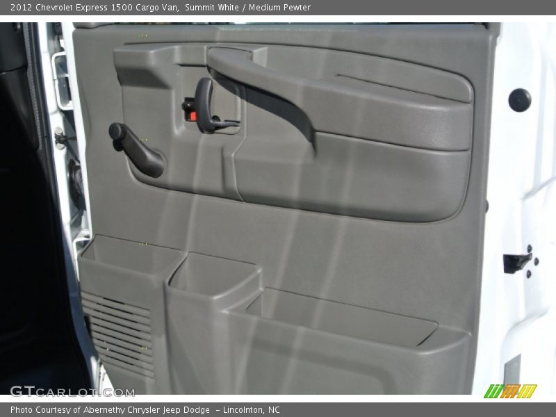 Summit White / Medium Pewter 2012 Chevrolet Express 1500 Cargo Van