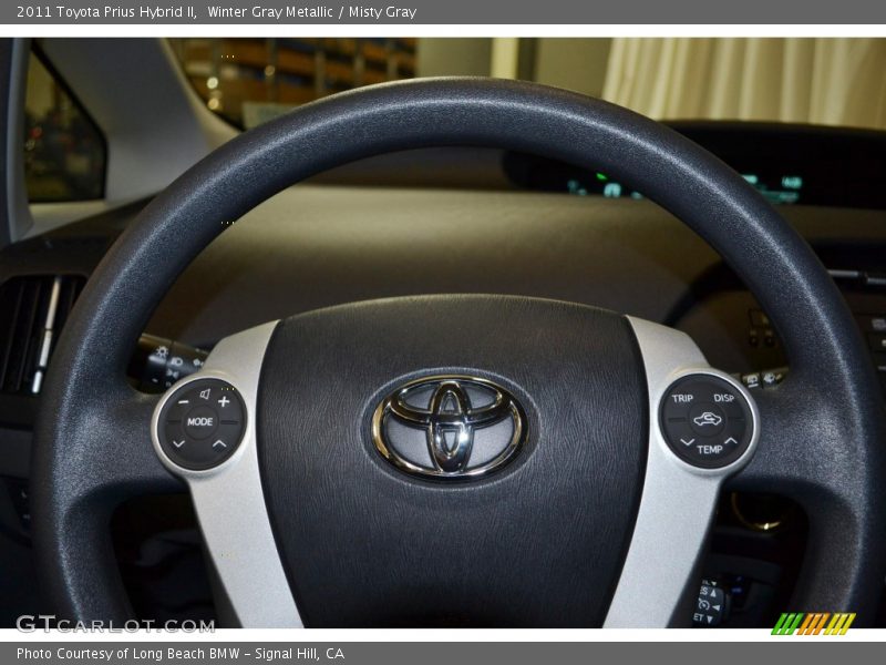 Winter Gray Metallic / Misty Gray 2011 Toyota Prius Hybrid II