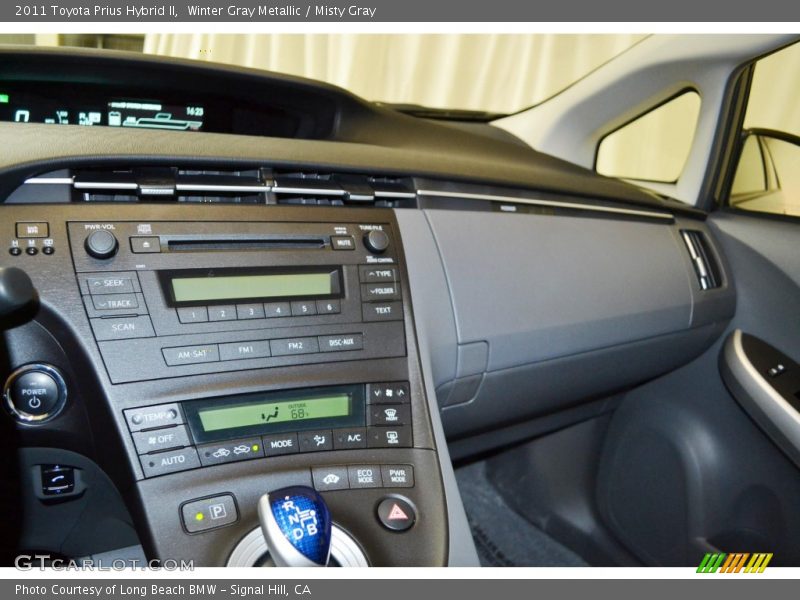 Winter Gray Metallic / Misty Gray 2011 Toyota Prius Hybrid II