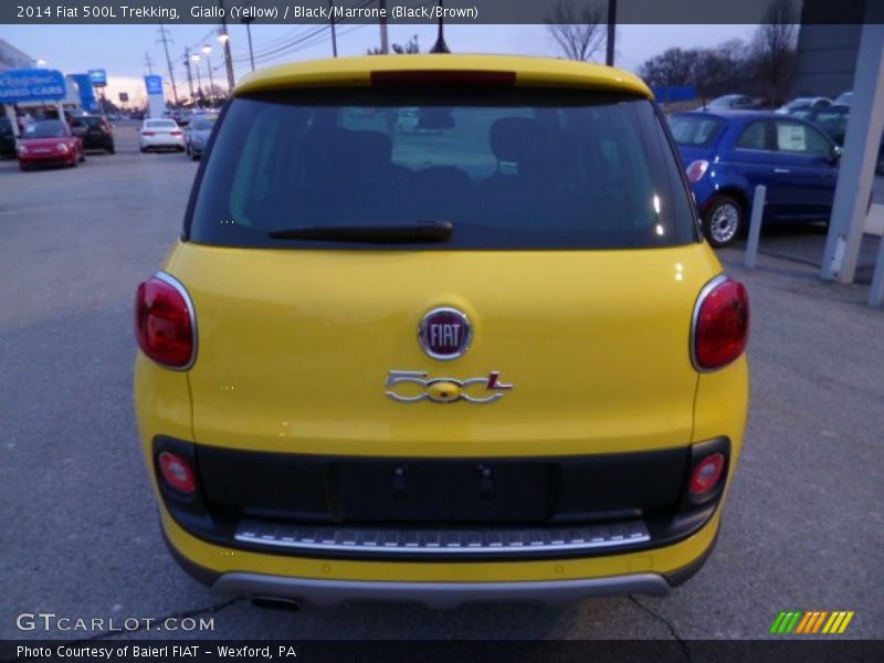  2014 500L Trekking Giallo (Yellow)