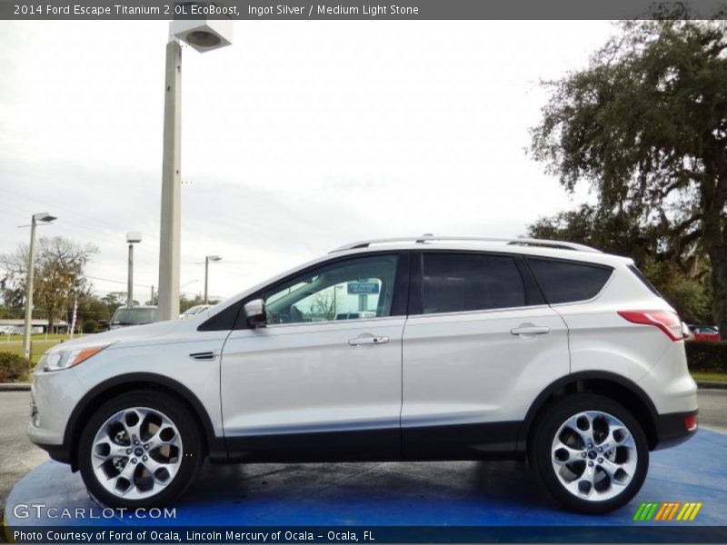  2014 Escape Titanium 2.0L EcoBoost Ingot Silver