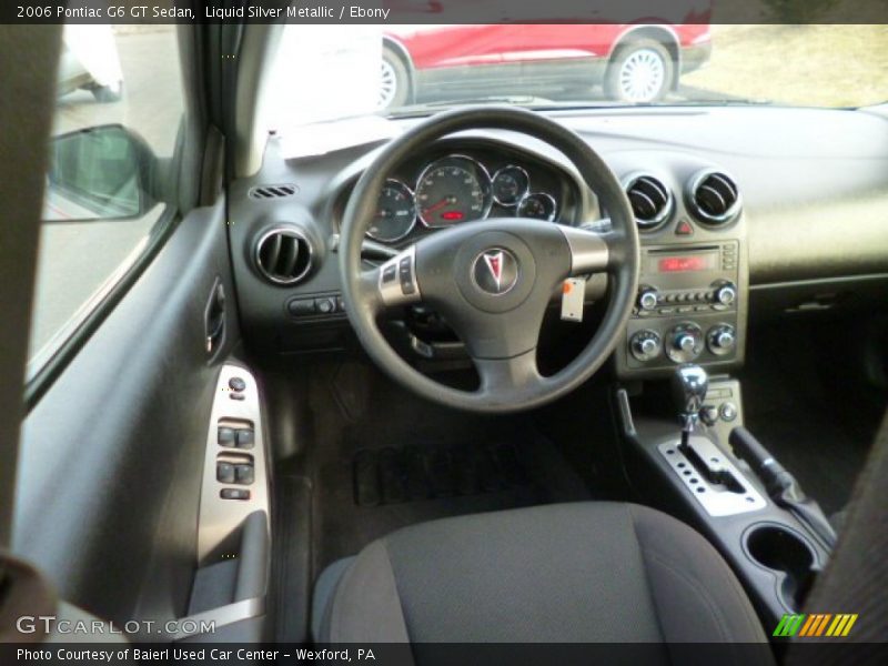 Liquid Silver Metallic / Ebony 2006 Pontiac G6 GT Sedan