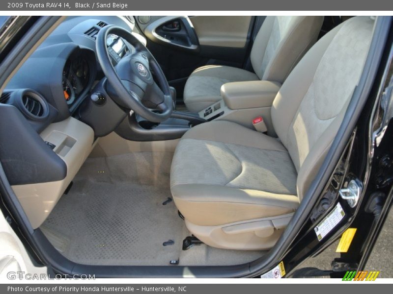 Black / Sand Beige 2009 Toyota RAV4 I4