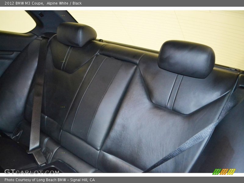 Alpine White / Black 2012 BMW M3 Coupe