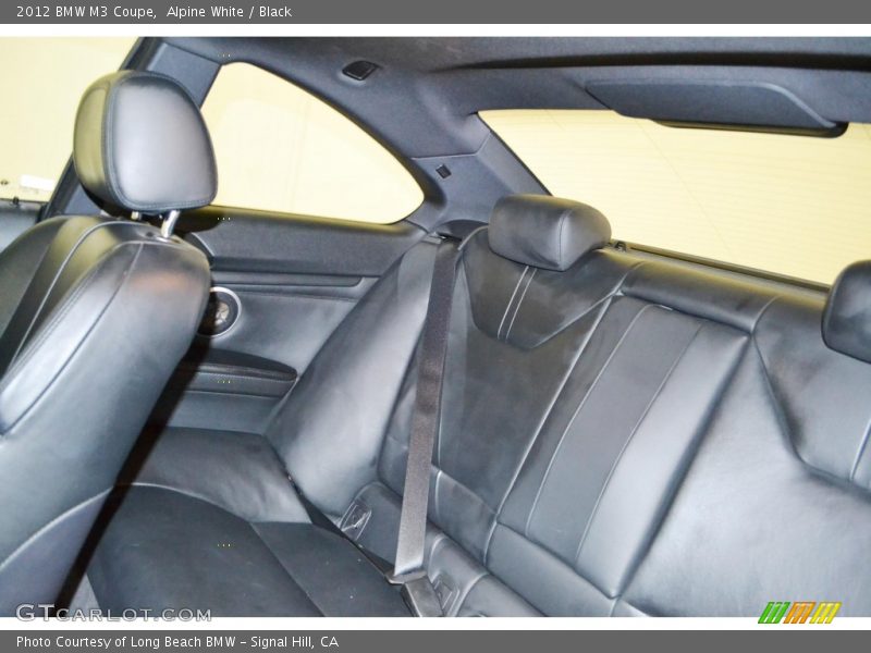 Alpine White / Black 2012 BMW M3 Coupe