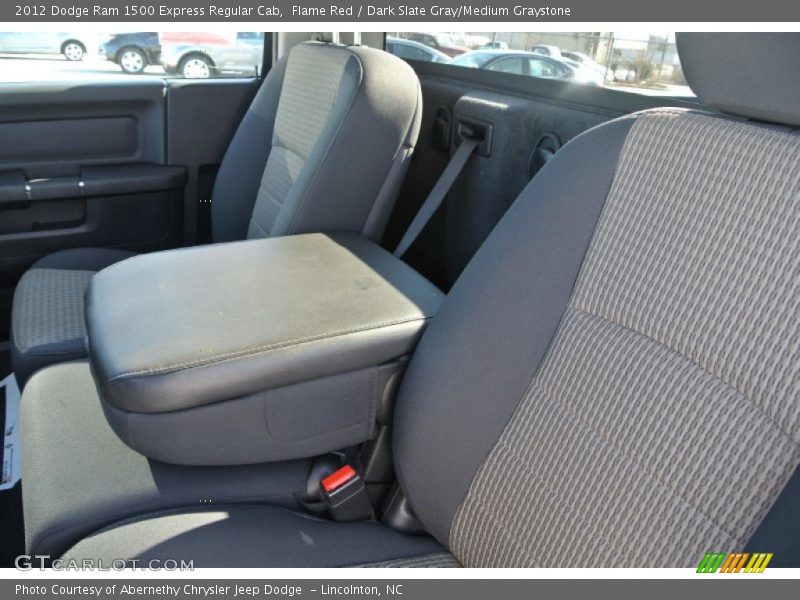 Flame Red / Dark Slate Gray/Medium Graystone 2012 Dodge Ram 1500 Express Regular Cab