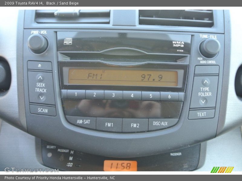 Black / Sand Beige 2009 Toyota RAV4 I4