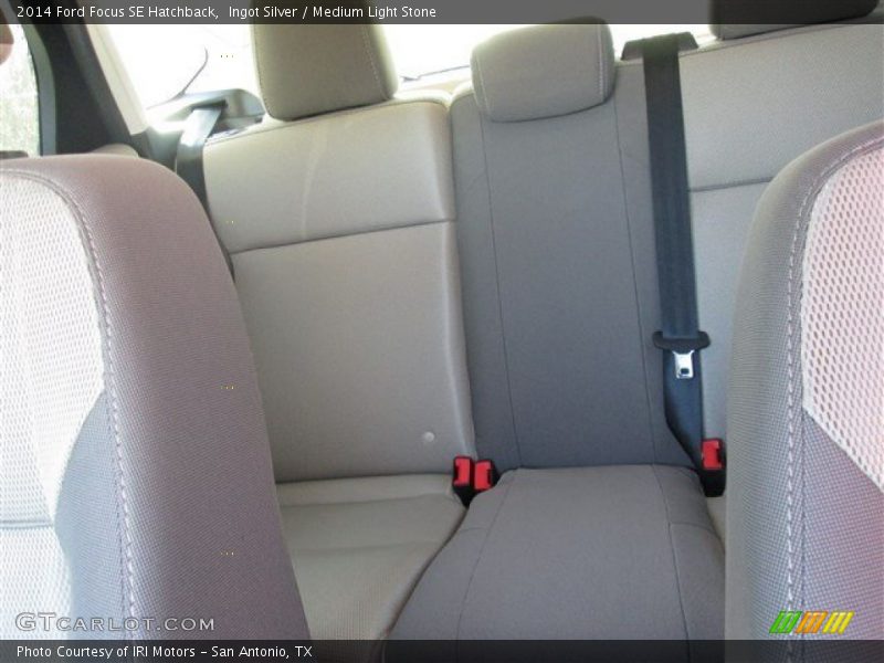 Ingot Silver / Medium Light Stone 2014 Ford Focus SE Hatchback