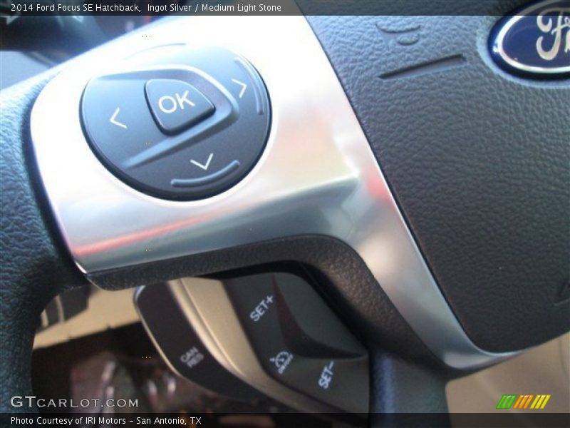 Ingot Silver / Medium Light Stone 2014 Ford Focus SE Hatchback