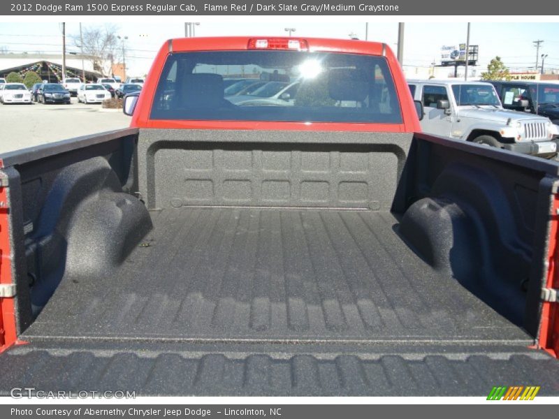Flame Red / Dark Slate Gray/Medium Graystone 2012 Dodge Ram 1500 Express Regular Cab