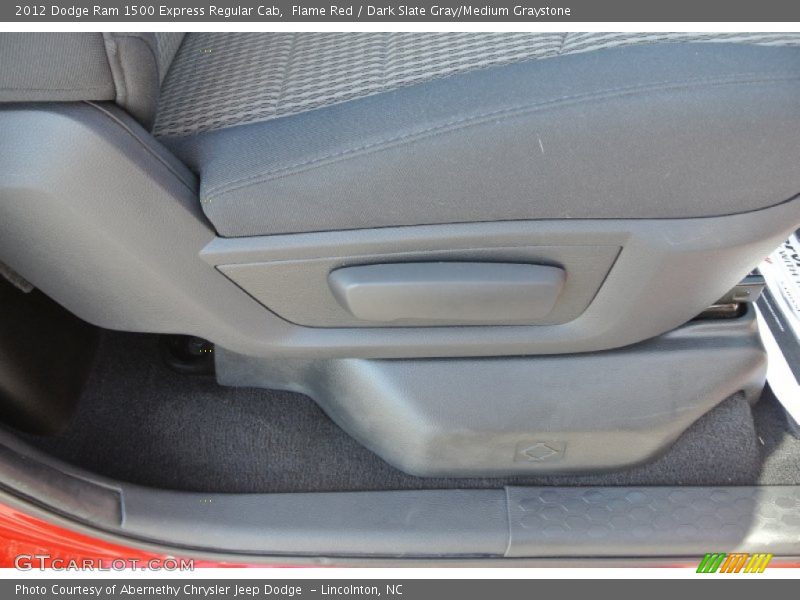 Flame Red / Dark Slate Gray/Medium Graystone 2012 Dodge Ram 1500 Express Regular Cab