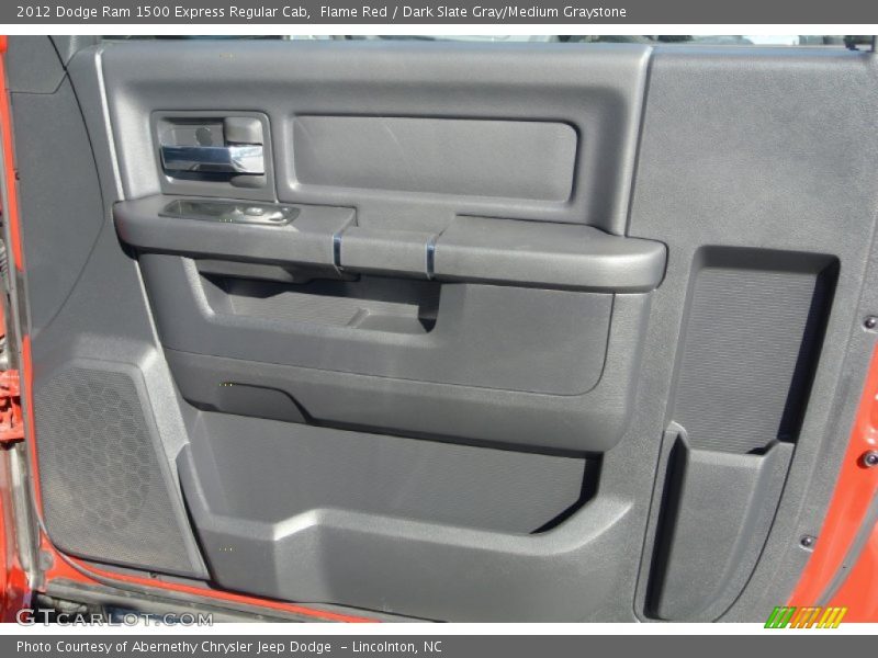 Flame Red / Dark Slate Gray/Medium Graystone 2012 Dodge Ram 1500 Express Regular Cab
