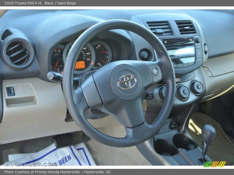 Black / Sand Beige 2009 Toyota RAV4 I4