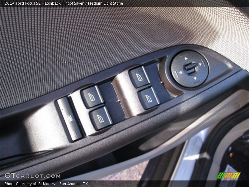 Ingot Silver / Medium Light Stone 2014 Ford Focus SE Hatchback