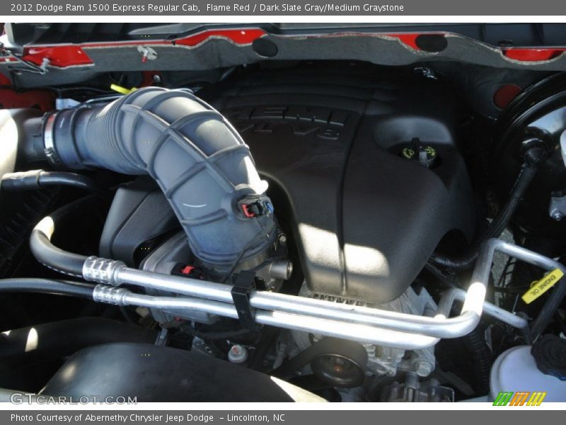 Flame Red / Dark Slate Gray/Medium Graystone 2012 Dodge Ram 1500 Express Regular Cab