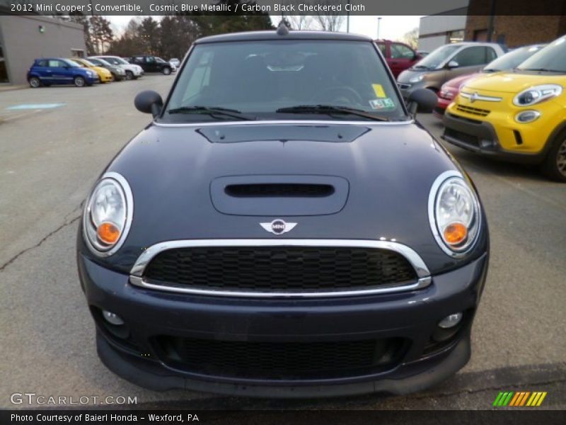 2012 Cooper S Convertible Cosmic Blue Metallic