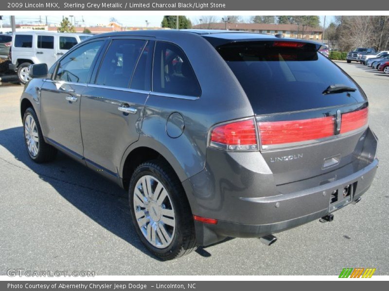 Sterling Grey Metallic / Limited Charcoal Black/Light Stone 2009 Lincoln MKX