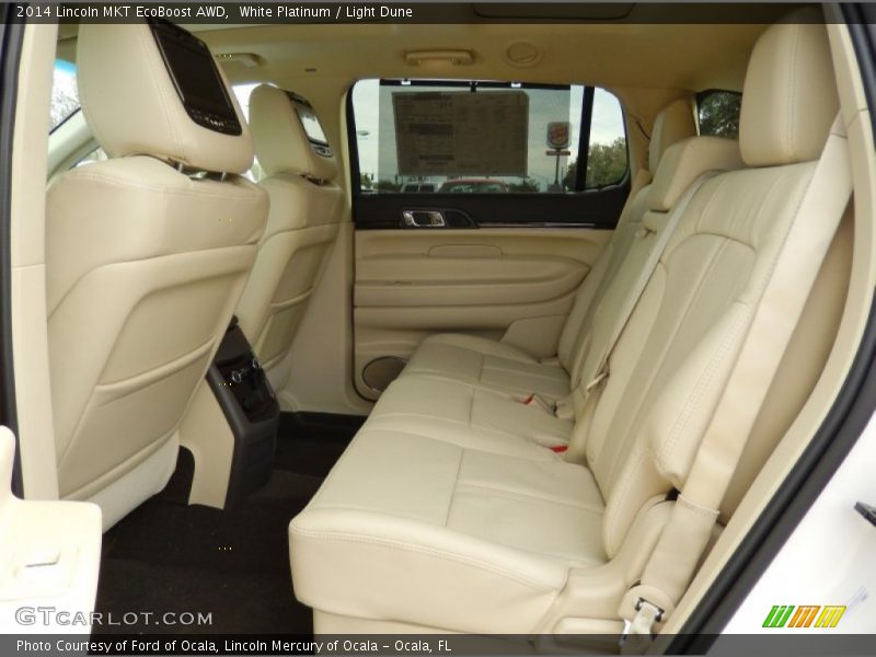Rear Seat of 2014 MKT EcoBoost AWD