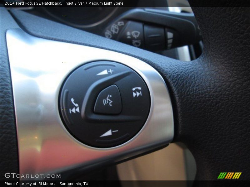 Ingot Silver / Medium Light Stone 2014 Ford Focus SE Hatchback