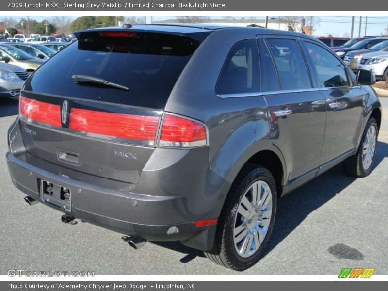Sterling Grey Metallic / Limited Charcoal Black/Light Stone 2009 Lincoln MKX