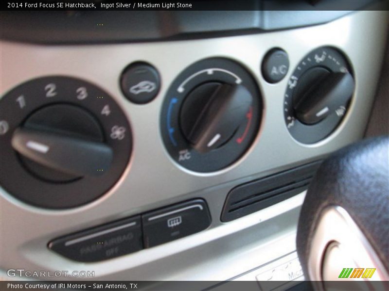 Ingot Silver / Medium Light Stone 2014 Ford Focus SE Hatchback