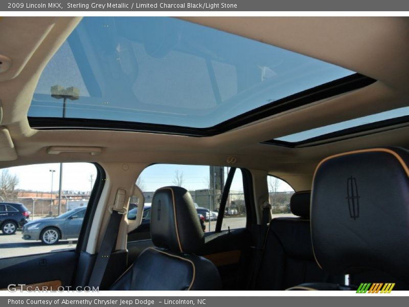 Sterling Grey Metallic / Limited Charcoal Black/Light Stone 2009 Lincoln MKX