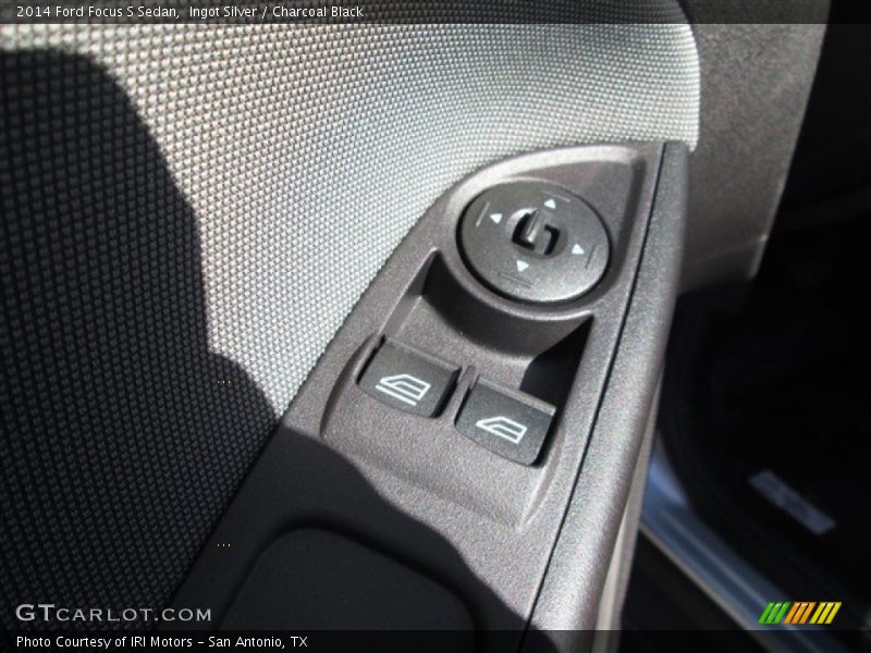 Ingot Silver / Charcoal Black 2014 Ford Focus S Sedan