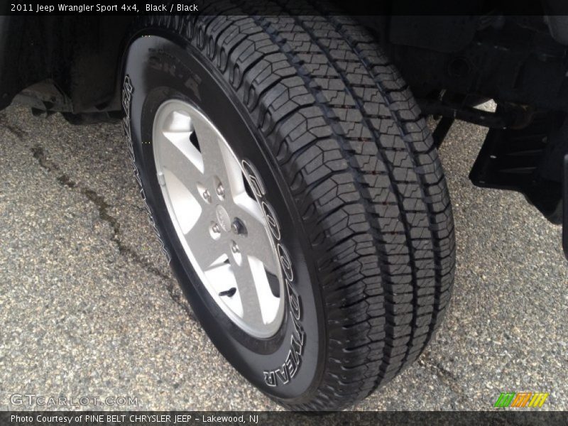 Black / Black 2011 Jeep Wrangler Sport 4x4