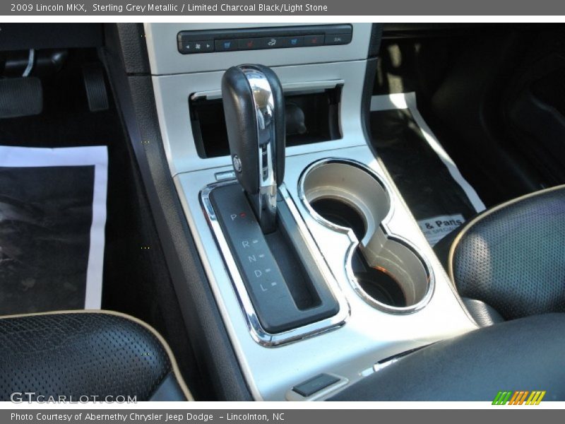 Sterling Grey Metallic / Limited Charcoal Black/Light Stone 2009 Lincoln MKX