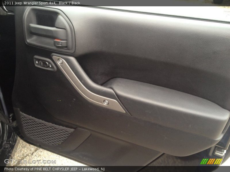 Black / Black 2011 Jeep Wrangler Sport 4x4