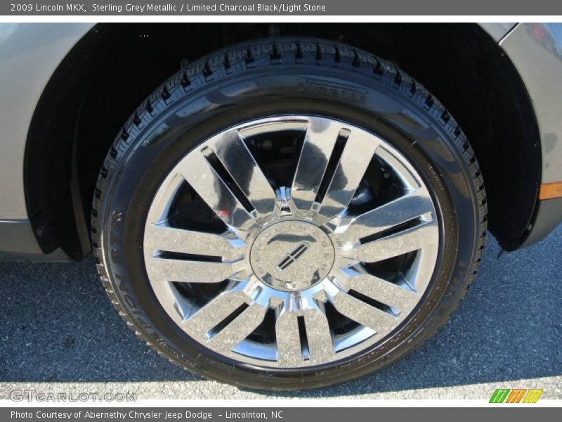 Sterling Grey Metallic / Limited Charcoal Black/Light Stone 2009 Lincoln MKX