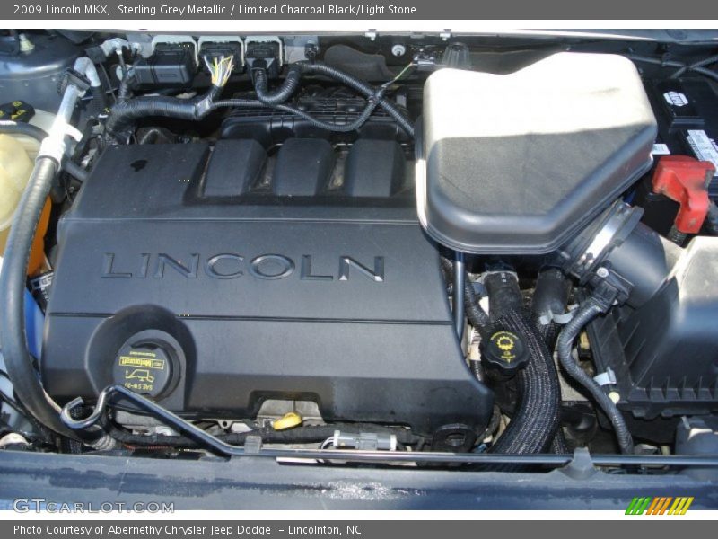 Sterling Grey Metallic / Limited Charcoal Black/Light Stone 2009 Lincoln MKX