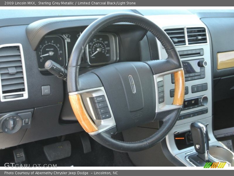Sterling Grey Metallic / Limited Charcoal Black/Light Stone 2009 Lincoln MKX