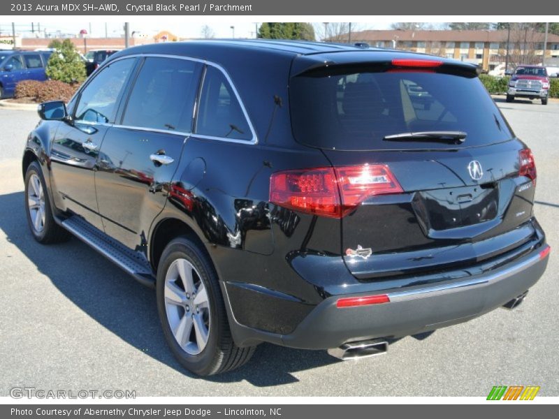 Crystal Black Pearl / Parchment 2013 Acura MDX SH-AWD