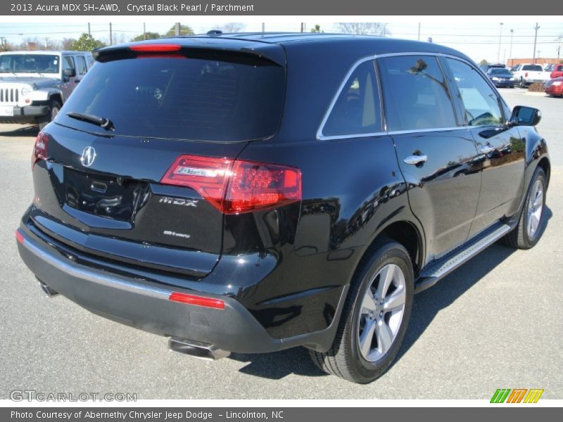 Crystal Black Pearl / Parchment 2013 Acura MDX SH-AWD