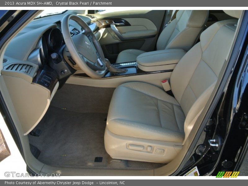 Crystal Black Pearl / Parchment 2013 Acura MDX SH-AWD