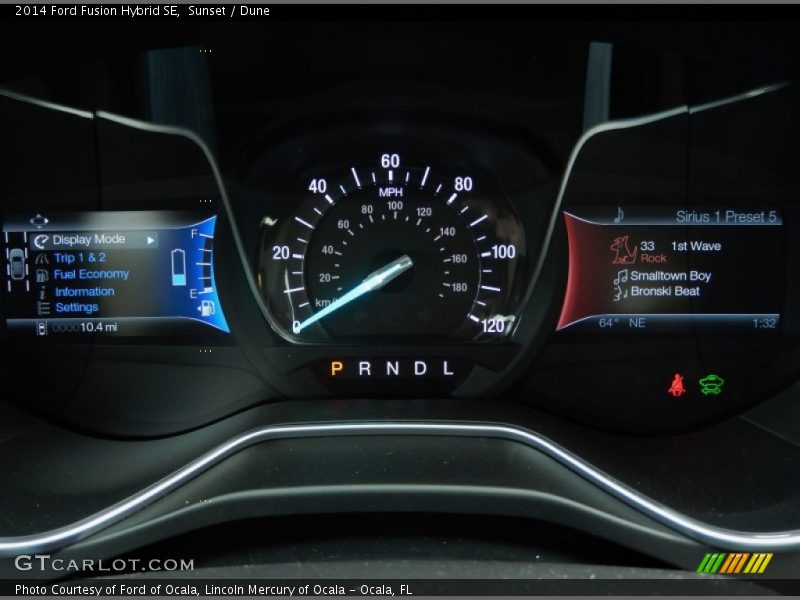 Sunset / Dune 2014 Ford Fusion Hybrid SE