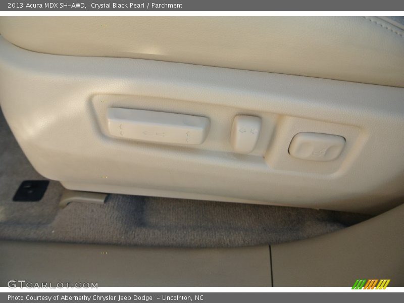Crystal Black Pearl / Parchment 2013 Acura MDX SH-AWD
