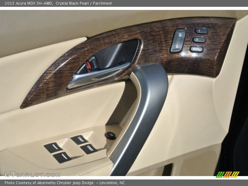 Crystal Black Pearl / Parchment 2013 Acura MDX SH-AWD