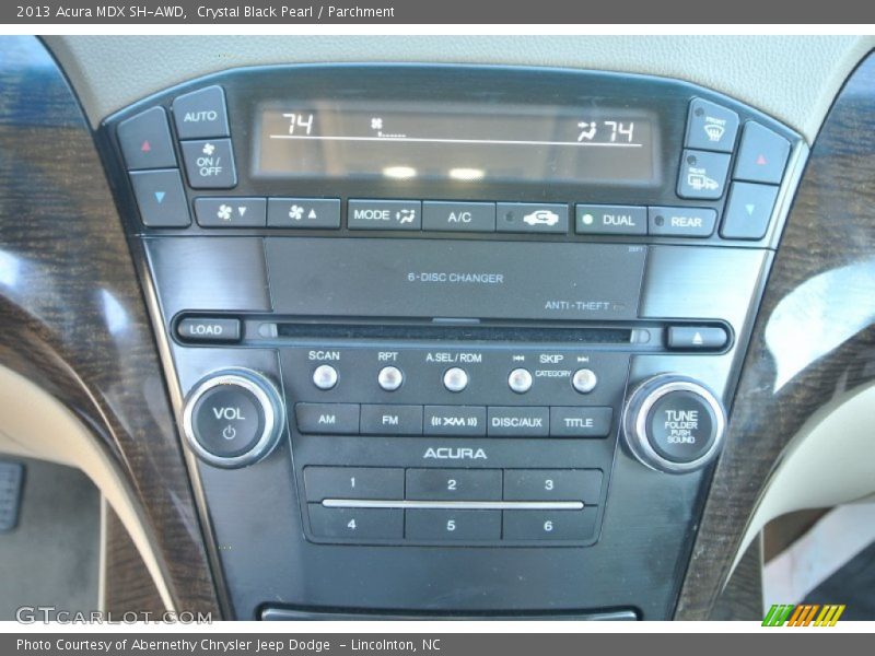 Crystal Black Pearl / Parchment 2013 Acura MDX SH-AWD