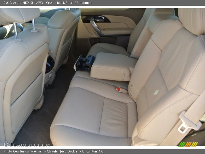 Crystal Black Pearl / Parchment 2013 Acura MDX SH-AWD