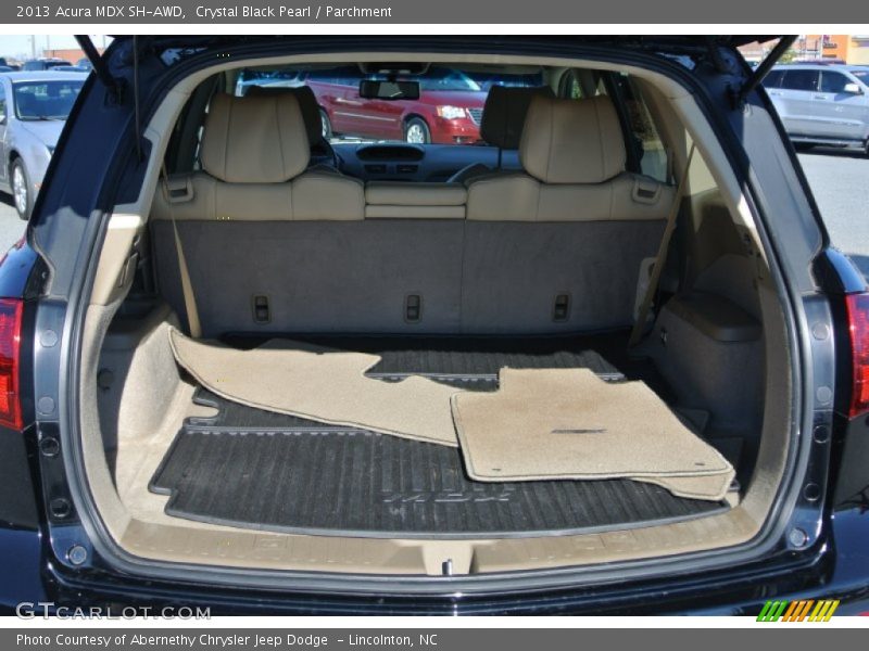 Crystal Black Pearl / Parchment 2013 Acura MDX SH-AWD