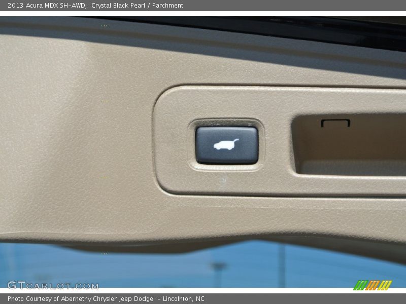 Crystal Black Pearl / Parchment 2013 Acura MDX SH-AWD