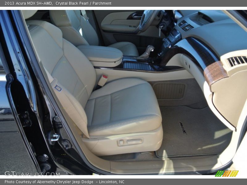 Crystal Black Pearl / Parchment 2013 Acura MDX SH-AWD
