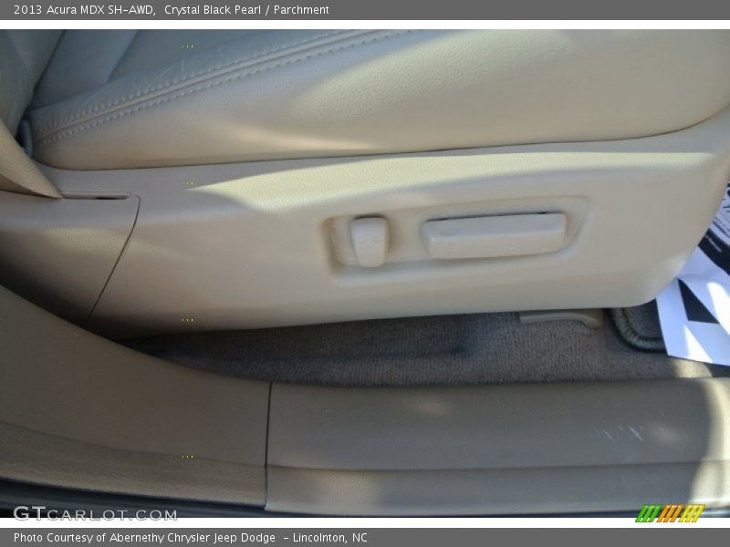 Crystal Black Pearl / Parchment 2013 Acura MDX SH-AWD