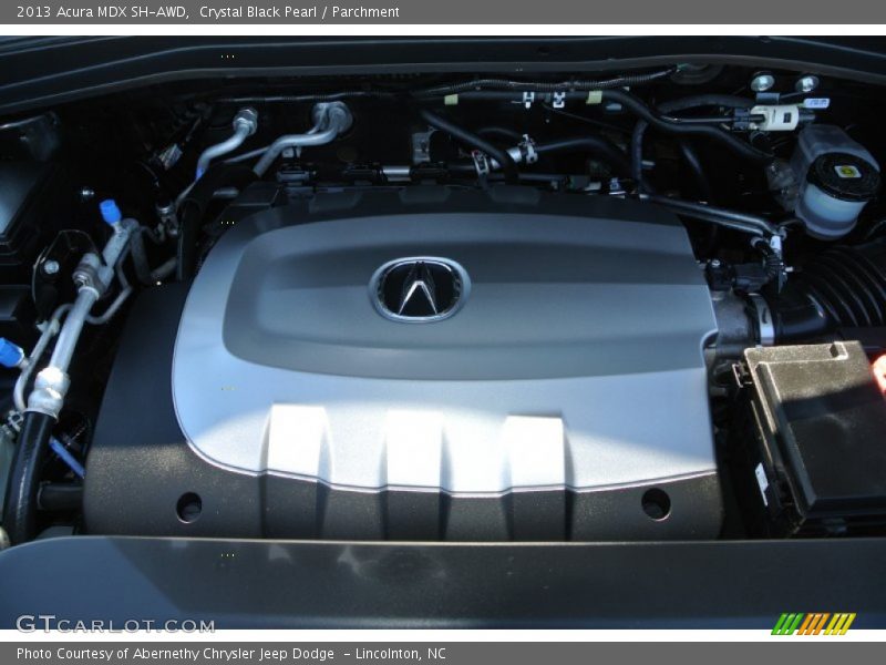 Crystal Black Pearl / Parchment 2013 Acura MDX SH-AWD