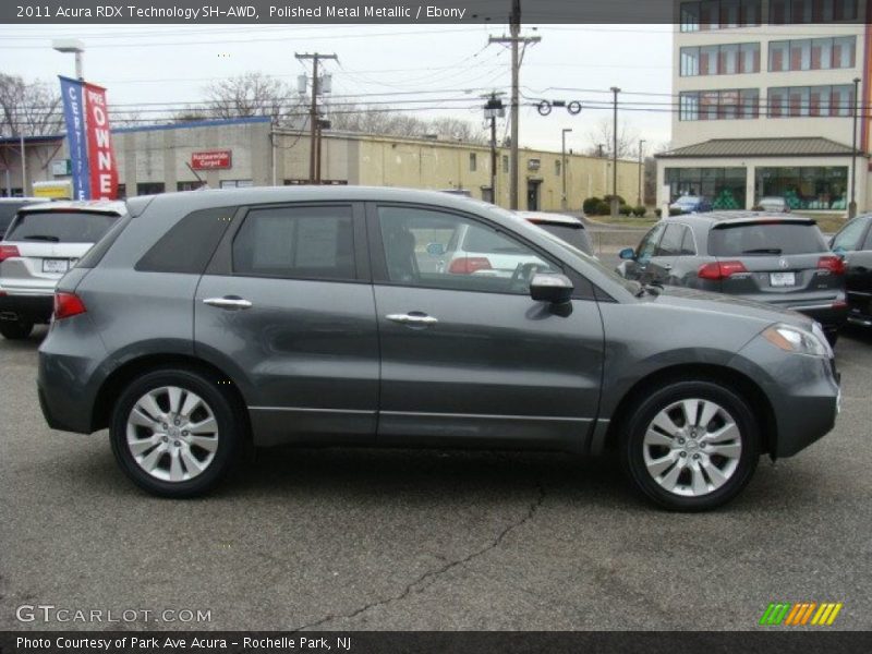 Polished Metal Metallic / Ebony 2011 Acura RDX Technology SH-AWD