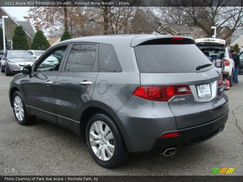 Polished Metal Metallic / Ebony 2011 Acura RDX Technology SH-AWD