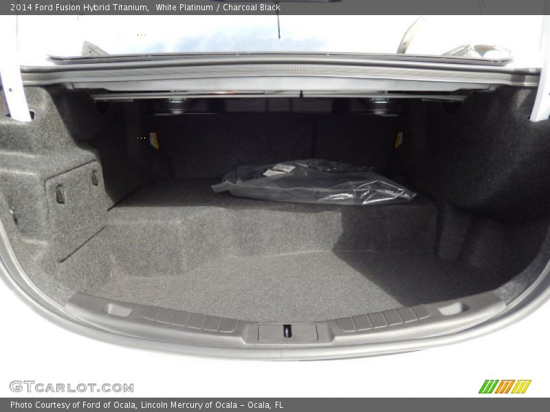 2014 Fusion Hybrid Titanium Trunk